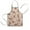 German Shepherd Dog, variant on Grey Dog Paw Footprint Kids Aprons for Girls and Boys,Adjustable Neck Strap Toddler Aprons for Kids Cooking Baking