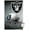 Premium Poster & Mount Bundle, variant on NFL Las Vegas Raiders – Helmet 20 Wall Poster with Push Pins, 14.725" x 22.375"