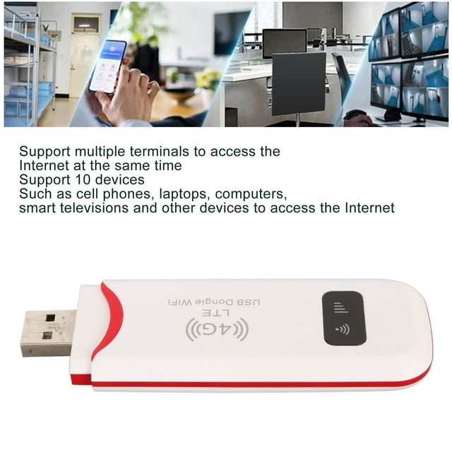 Portable Wifi, 4G LTE Fast Surfing Multi Protection Mobile WiFi Hotspot Plug And Play With SIM Card Slot For Travel For Middle Eastern