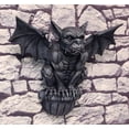 thumbnail image 1 of Ebros Large Gothic Winged Gargoyle On Ledge Wall Decor Hanging Sculpture 20"W, 1 of 5