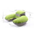 thumbnail image 2 of WIFORNT Oreiller Gonflable en Forme de U Portable Ultraléger Repose-Tête et Cou Coussin d'Air pour Voyage Randonnée Camping, 2 of 7