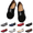 Black, variant on Womens Leather Slip On Flat Loafers Orthopedic Walking Shoes Low Top Casual Walking Nurse Shoes Outdoor Versatile Trendy Driving Shoes Blue