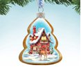 thumbnail image 2 of Red Christmas Cottage Mercury Glass Ornaments by G. Debrekht - Christmas Decor - 776034, 2 of 6