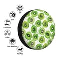 thumbnail image 4 of Balery Green Kiwi Cubiertas para Neumáticos - Protector Resistente para Neumáticos de Camioneta, SUV, Remolque, Camper y RV-14 inch, 4 of 6