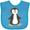 thumbnail image 3 of Inktastic Cute Baby Penguin Boys or Girls Baby Bib, 3 of 4
