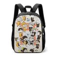 thumbnail image 1 of Haikyu!! Children's Backpack School Bag Multipurpose Daypack Backpack Satchel Oxford Cloth Adjustable Rucksack Boys Teen, 1 of 3