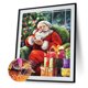 thumbnail image 3 of Cuadros Decorativos Kit de pinturas de diamantes de imitación para dormitorio y aula Ehuebsd mosaico de diamantes 5D artesanal de Papá Noel taladro redondo completo imágenes colgantes, 3 of 9