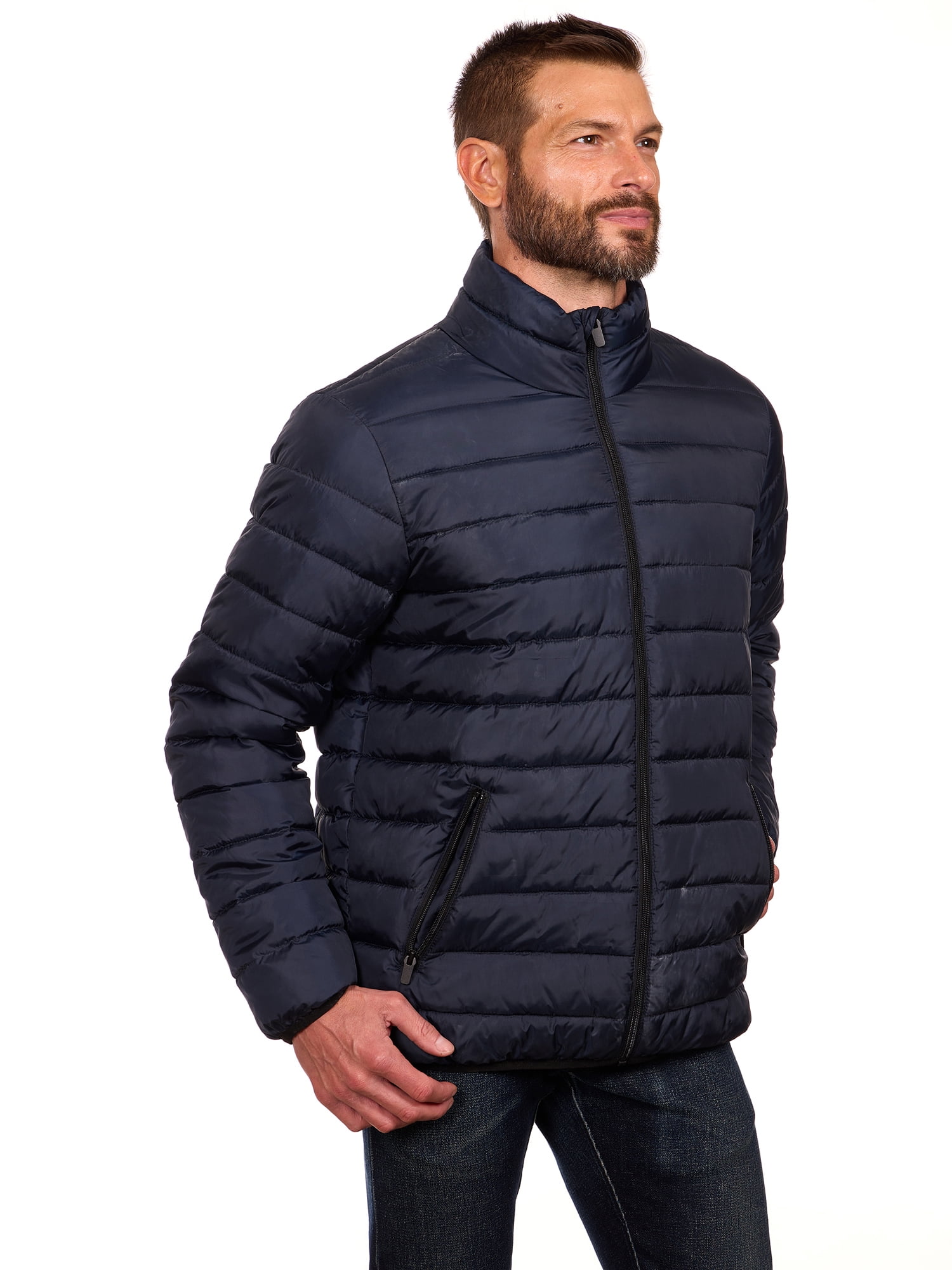 Big Chill Men’s Midweight Quilted Puffer Jacket, Sizes M-XXL