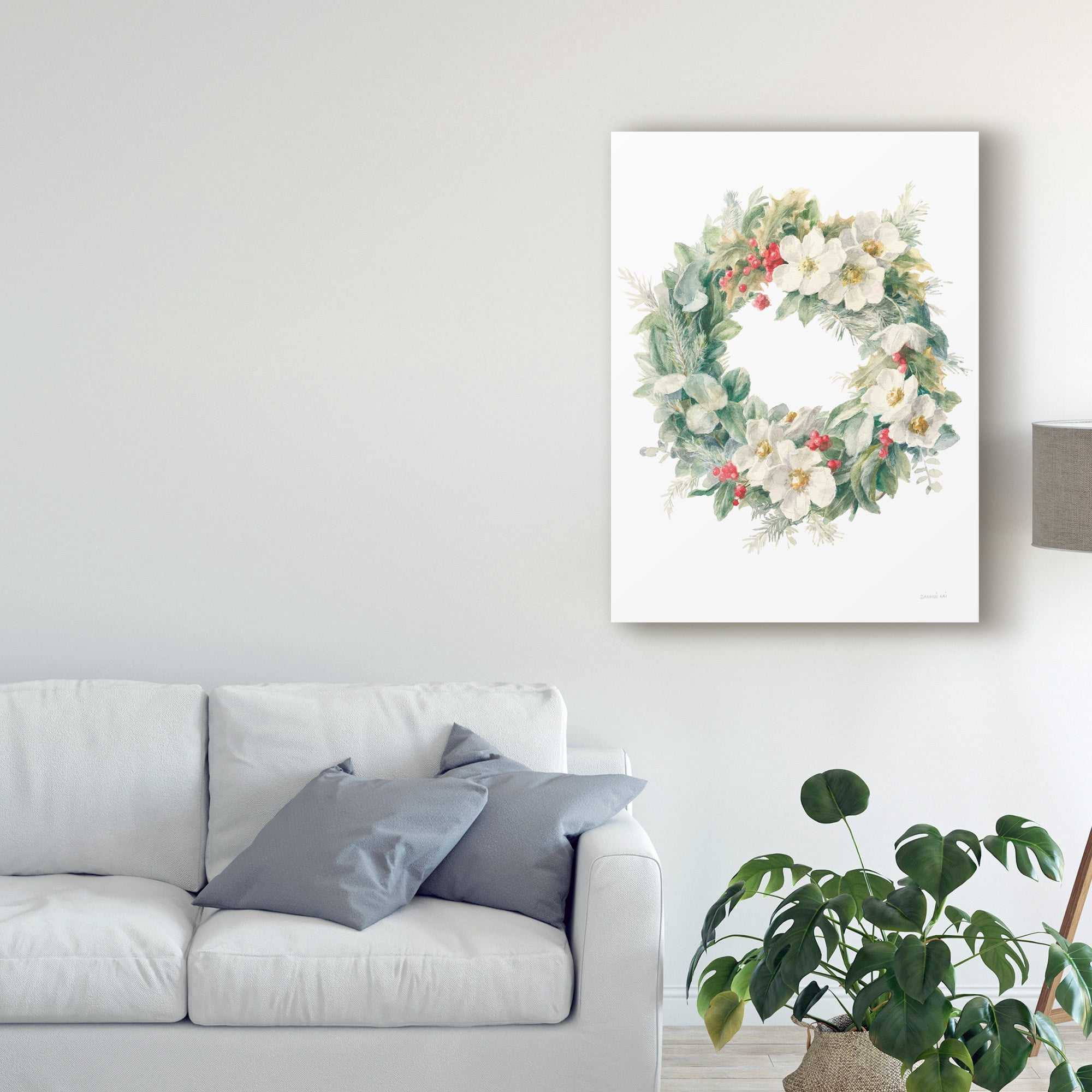 Trademark Fine Art 'Floursack Holiday X' Canvas Art by Danhui Nai