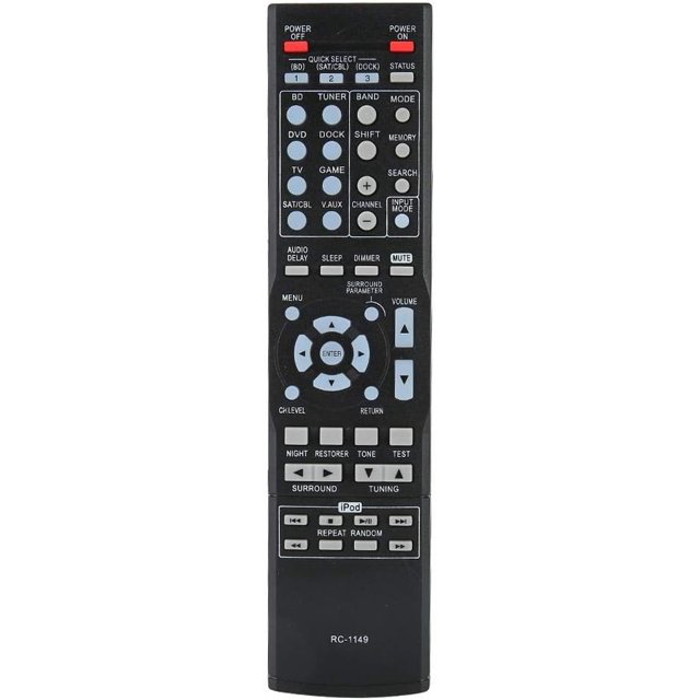 ZOUSSIQI Remote Control Replacement for RC-1149,ABS Durable Wear Resistant Controller Accessory for RC-1149 CA919-9975