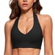 thumbnail image 1 of Top INGIA Halter Longline Acolchado con Espalda Baja para Yoga Negro XS, 1 of 5
