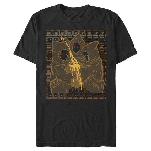 Men's Star Wars: The Mandalorian Jawa Egg Graphic Tee Black Small
