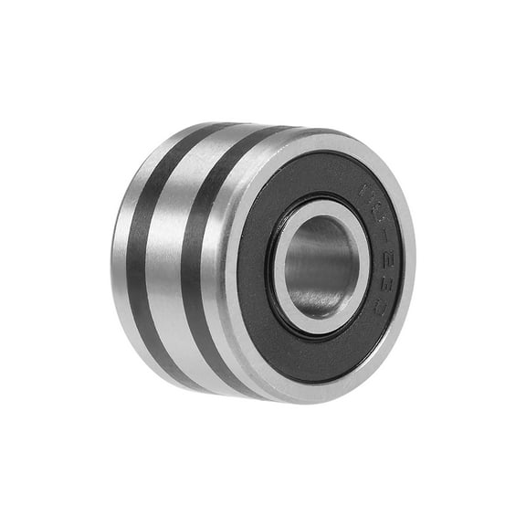 B8-23D Deep Groove Ball Bearings 8x23x14mm Double Sealed Chrome Steel Bearings