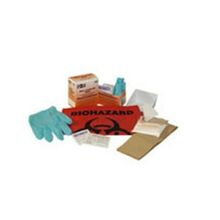 - WP000-PT 21-760 21-760 Spill Kit Body Fluid Clean Up Biohazard First Aid Ea Pacc-Kit Safety Equipment