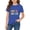 Dark Blue, variant on CPNG Children's Girls and Boys Fifth Grade T Shirt Letter Print Loose Fit Tees Summer Casual Short Sleeve Round Neck T-Shirt