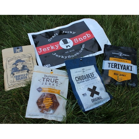 Jerky Snob "Variety", 4 bags