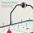 thumbnail image 6 of Best Choice Products 54in Air Hockey Game Table w/ LED Lights, Scoreboard, Powerful Motor - Walnut, 6 of 10