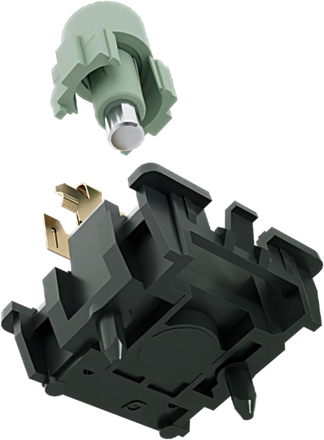 GATERON Magnetic Jade Series Keyboard Switches, Linear Pre-Travel Freely Setting Factory Pre-lubed for Magnetic Gaming Keyboard(Jade Emerald, 70)
