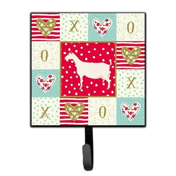 Saanen Goat Love Leash or Key Holder