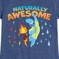 thumbnail image 3 of Elemental - Naturally Awesome - Toddler & Youth Girls Short Sleeve Graphic T-Shirt, 3 of 5