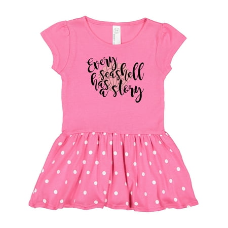 

Inktastic Every Seashell Has a Story Gift Toddler Girl Dress