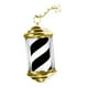 thumbnail image 2 of Barber Pole Light Classic Barber Shop Pole LED Para Peluquería Interior Y Exterior 32 Blanco Y Negro, 2 of 8