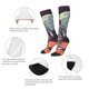 thumbnail image 3 of Balery Astronaut With American Flag Calcetines novedosos Calcetines deportivos Calcetines hasta la rodilla Calcetines de algodón Calcetines originales y geniales, 3 of 6