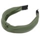 thumbnail image 5 of Diadema de Satén Anudado Unique Bargains Verde 1.2 Pulgadas Ancho, 5 of 7