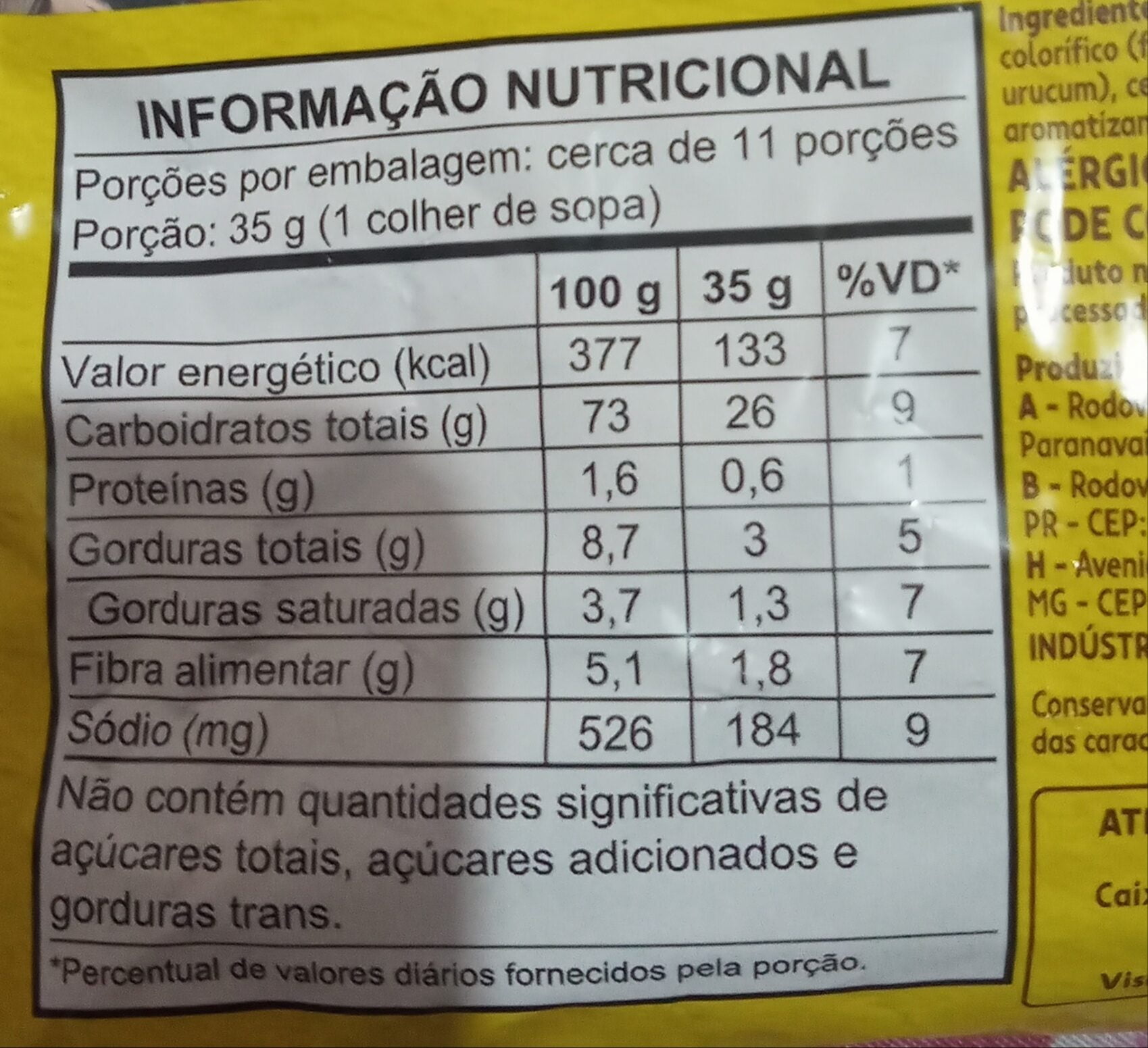 Yoki Seasoned Cassava Flour | Farofa Tradicional Pronta Temperada Yoki 400g