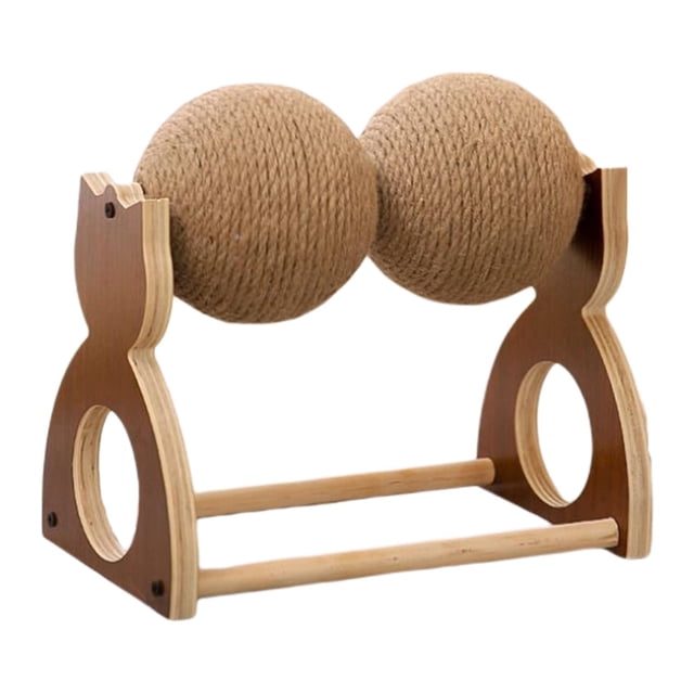 Gatos interactivos Soportes de madera para tocadiscos para moler Zulema Tocadiscos interactivo para gatos