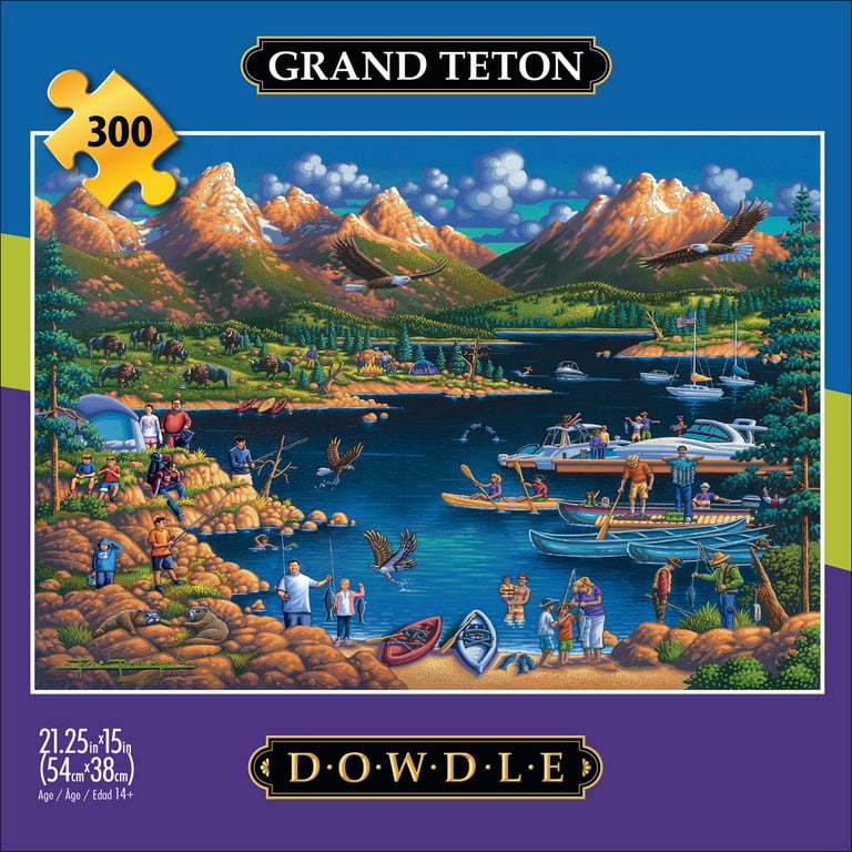 Buffalo Games, Jigsaw Puzzle, 300-piece, Grand Teton - Walmart.com
