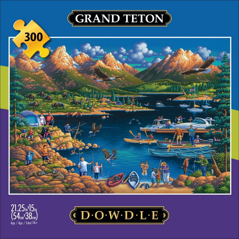 Buffalo Games 300-Piece Dowdle Grand Teton Adult Buffalo Games 300-Piece Dowdle Grand Teton Adult