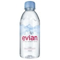 thumbnail image 2 of evian Natural Spring Water Bottles, Naturally Filtered Spring Water, 330 ML (11.15 fl oz) bottles,6 Count, 2 of 4