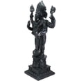 thumbnail image 6 of Ebros Large 21" H Bali Ganesha With Dhoti in War Armor On Pillar With Rat Statue, 6 of 8