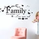 thumbnail image 4 of Inteprter Adhesivo de pared de PVC para familia, calcomanía decorativa en inglés, ventana, azulejo de cristal, papel tapiz, póster, TV, sofá, Decoración del hogar Inteprter HA078912-00, 4 of 6