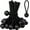 black, variant on SEELOK 50 PCS Ball Bungee Cords 8 Inch Heavy Duty Bungie Cord Balls Tarp Canopy Tie Down Strap for Camping Shelter Cargo,Black