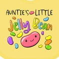 thumbnail image 4 of Inktastic Aunties Little Jellybean Cute Easter Candy Boys or Girls Baby Bib, 4 of 4