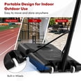 thumbnail image 2 of Demifill 4.25-10 Feet Adjustable Basketball Hoop System, Basketball Hoop with 44 Inch Backboard, Portable Basketball Goal with 2 Wheels for Outdoor, Black, 2 of 10
