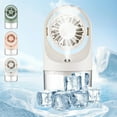 Hgallory Mini Fan Portable Handheld Spray, Foldable Small Fans