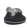 thumbnail image 3 of WOTTE Mens Flip Flops Comfortable Thong Sandals Lightweight Summer Beach Sandals Dark Grey, 3 of 7