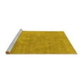 thumbnail image 2 of Ahgly Company Machine Washable Indoor Rectangle Oriental Yellow Industrial Area Rugs, 8' x 12', 2 of 4