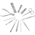 thumbnail image 3 of Nail Care Manicure Set - 12 pieces - Pedicure Nail Clipper Nail Pliers, 3 of 4