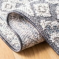 thumbnail image 4 of SAFAVIEH Global Dubhan Diamond Indoor/Outdoor Area Rug, Grey/Ivory, 8' x 10', 4 of 6