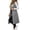 Gray, variant on Zip Up Puffer Vests for Women,Stand Collar Sleeveless Oversized Long Quilted Warm Coat With Pockets