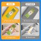 thumbnail image 5 of Clear PVC Bookmarks Protective Sleeves Transparent Protector Film, 5 of 5