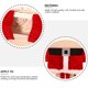 thumbnail image 5 of Monstrate Cubierta de silla de Navidad de pierna larga, banda de Navidad, cinturón de cintura de alce de Papá Noel, funda antimacassar para el Kits de decoración para fiestas, 5 of 6
