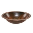 thumbnail image 2 of Premier Copper Products BSP3-LO19FDB Oval Under Counter Sink with Vessel Faucet, 2 of 4