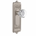 thumbnail image 4 of Grandeur 813632 Windsor Solid Brass Rose Passage Door Knob Set - Brass, 4 of 6