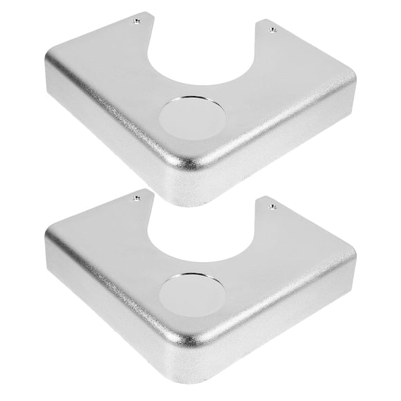 2 Pcs Plaque d'Angle Accessoire de Table de Billard Plaque d'Angle de Table de Billard Accessoires de Remplacement de Coin de Table de Billard
