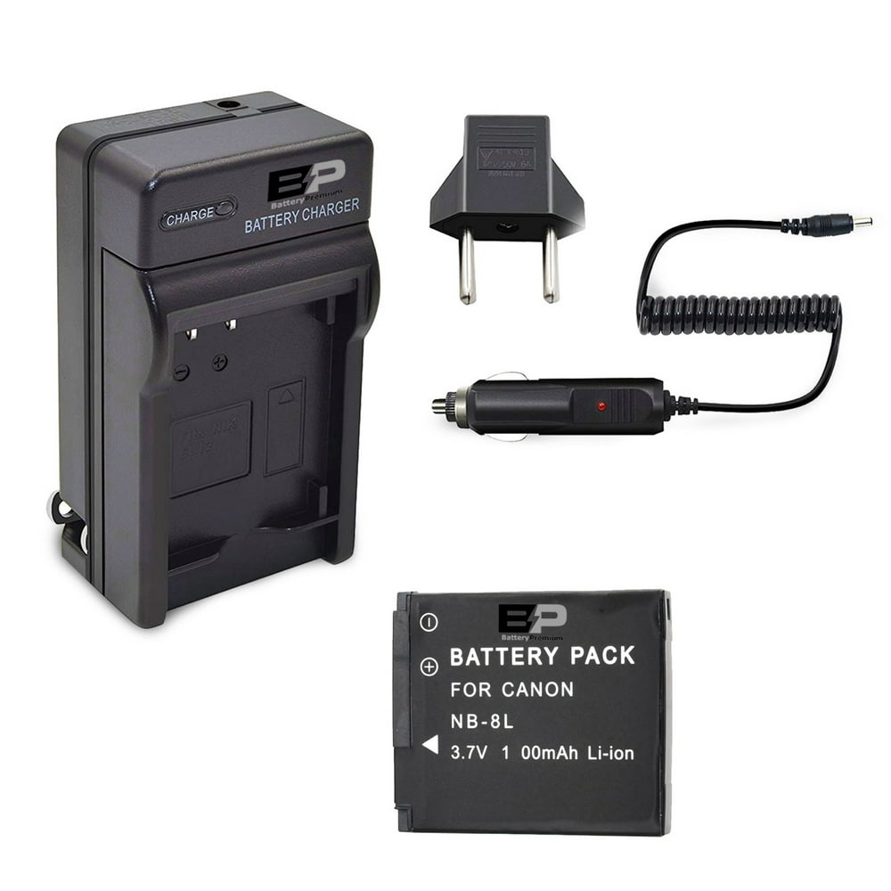BP Replacement Canon Battery and Charger for Canon PowerShot A2200 is